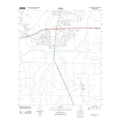 2012 Map of Crestview South, 2012 Print