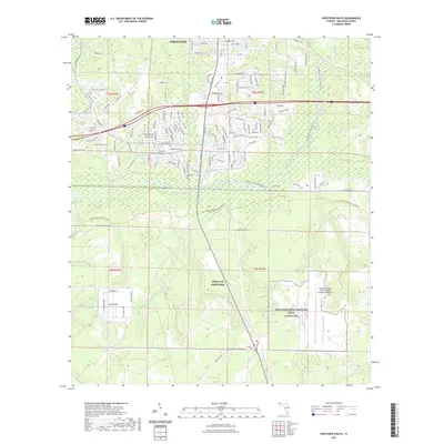 2021 Map of Crestview South, 2021 Print
