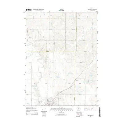 2014 Map of Crete North, 2014 Print