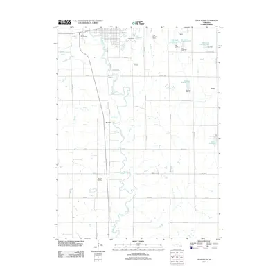 2011 Map of Crete South, 2011 Print
