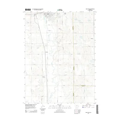 2014 Map of Crete South, 2014 Print