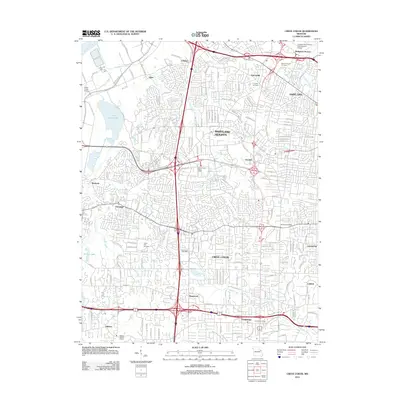 2012 Map of Creve Coeur, 2012 Print