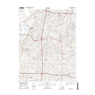 2015 Map of Creve Coeur, 2015 Print