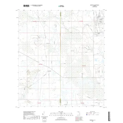 2018 Map of Crewsville, 2018 Print