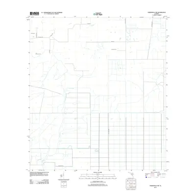 2012 Map of Crewsville SW, 2012 Print