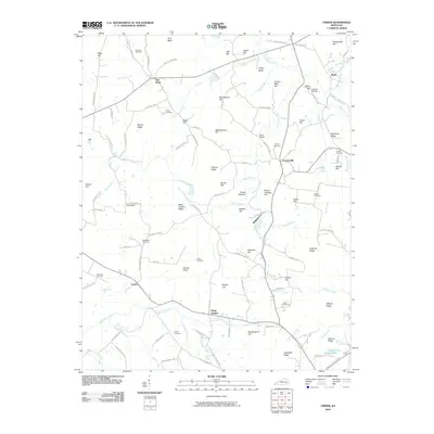 2010 Map of Crider, 2010 Print