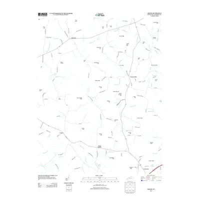 2013 Map of Crider, 2013 Print