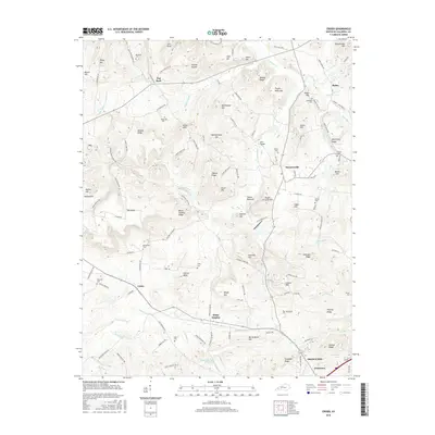 2016 Map of Crider, 2016 Print