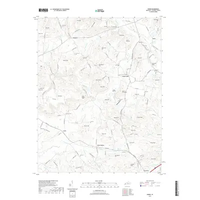 2019 Map of Crider, 2019 Print