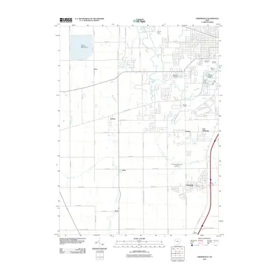 2010 Map of Cridersville, 2010 Print