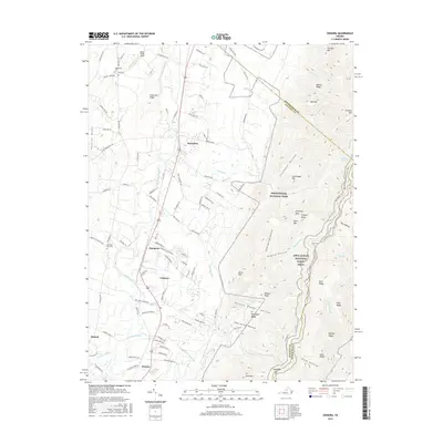 2016 Map of Crimora, 2016 Print