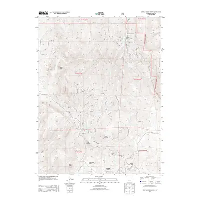 2013 Map of Cripple Creek North, 2013 Print