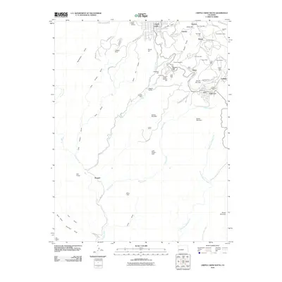 2010 Map of Cripple Creek South, 2010 Print