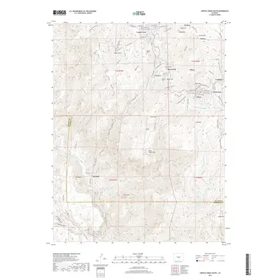 2019 Map of Cripple Creek South, 2019 Print
