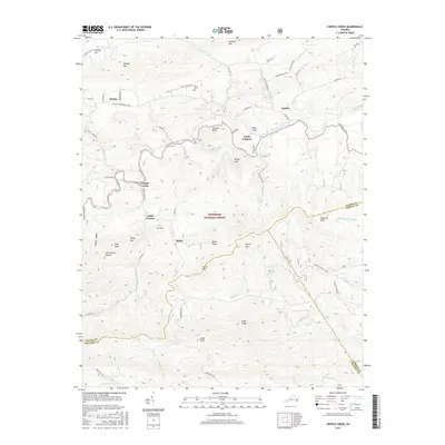 2016 Map of Cripple Creek, 2016 Print