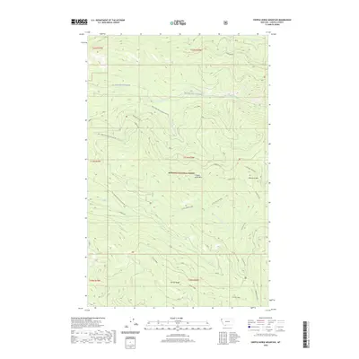 2020 Map of Cripple Horse Mountain, 2020 Print