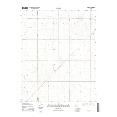 2015 Map of Crisfield, 2015 Print