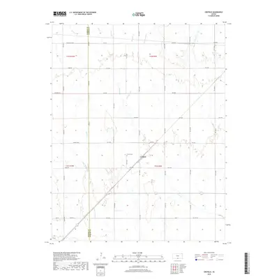 2018 Map of Crisfield, 2018 Print