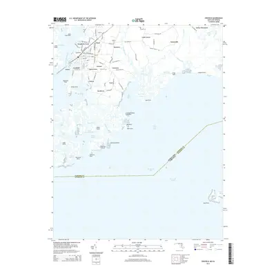 2014 Map of Crisfield, 2014 Print