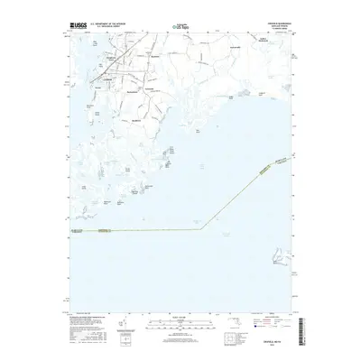 2016 Map of Crisfield, 2016 Print