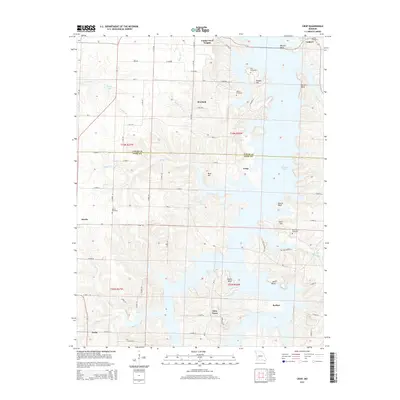 2015 Map of Crisp, 2015 Print