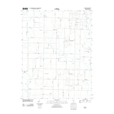 2012 Map of Crisp, 2012 Print