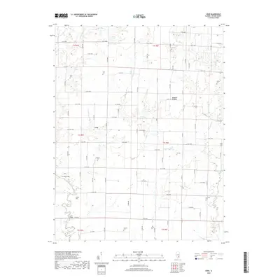 2018 Map of Crisp, 2018 Print