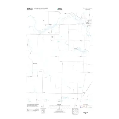 2013 Map of Crivitz, 2013 Print