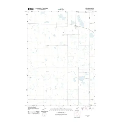 2012 Map of Crocker, 2012 Print