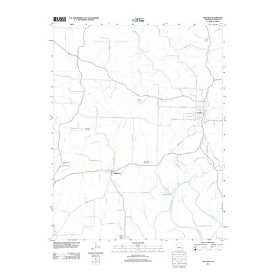 2011 Map of Crocker, 2011 Print