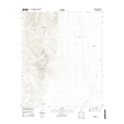 2013 Map of Crocker, 2013 Print