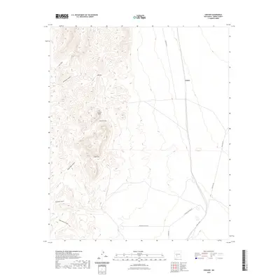 2023 Map of Crocker, 2023 Print