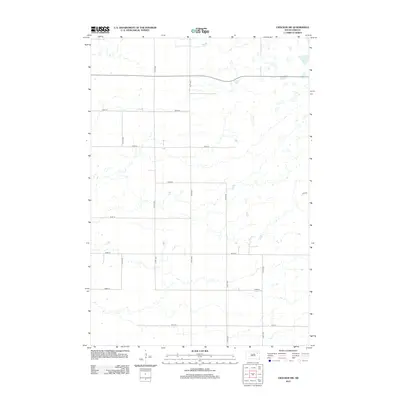 2012 Map of Crocker SW, 2012 Print