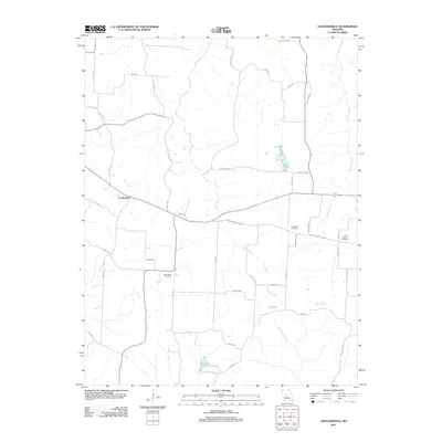 2011 Map of Crockerville, 2011 Print