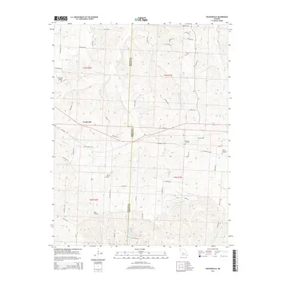 2014 Map of Crockerville, 2014 Print