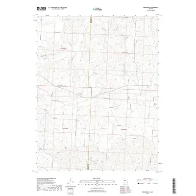2017 Map of Crockerville, 2017 Print