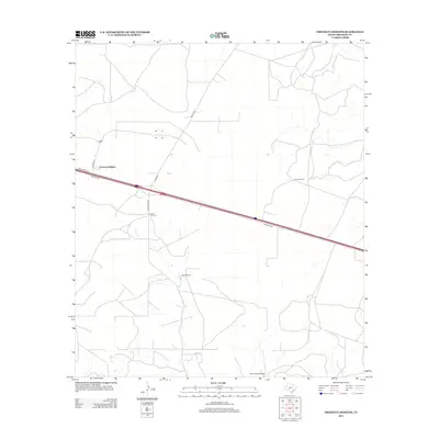 2012 Map of Crockett Heights, 2012 Print