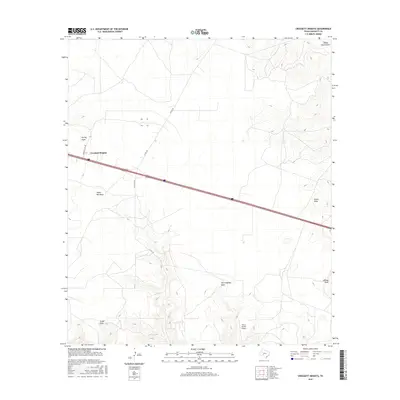 2016 Map of Crockett Heights, 2016 Print