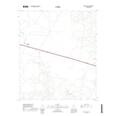 2019 Map of Crockett Heights, 2019 Print