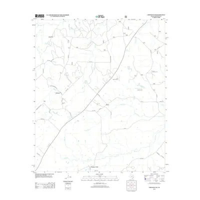 2013 Map of Crockett NE, 2013 Print