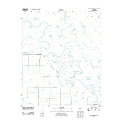 2011 Map of Crocketts Bluff, 2011 Print