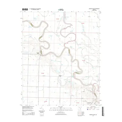 2014 Map of Crocketts Bluff, 2014 Print