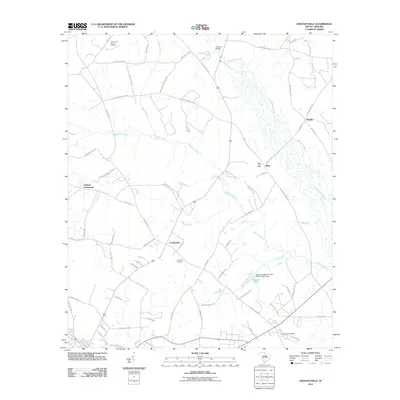 2011 Map of Crocketville, 2011 Print
