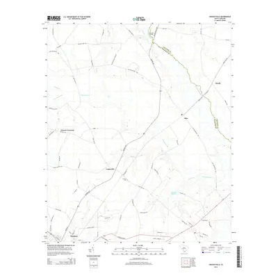 2014 Map of Crocketville, 2014 Print