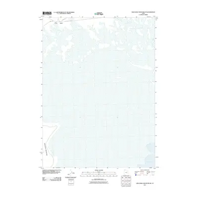 2011 Map of Crocodile Mountain NE, 2011 Print