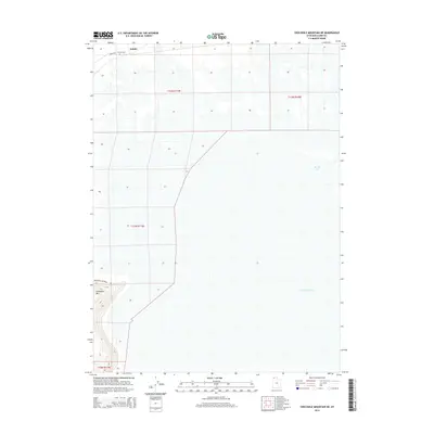 2014 Map of Crocodile Mountain NE, 2014 Print