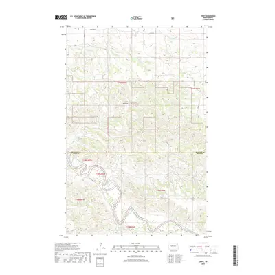 2018 Map of Croff, 2018 Print