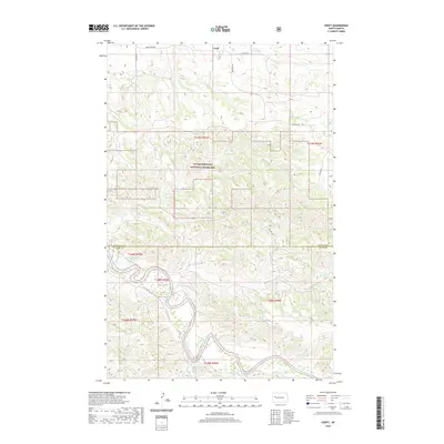 2020 Map of Croff, 2020 Print