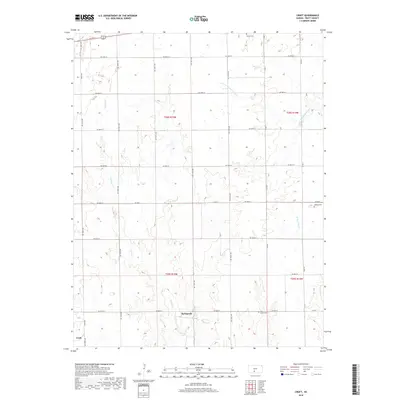 2018 Map of Croft, 2018 Print