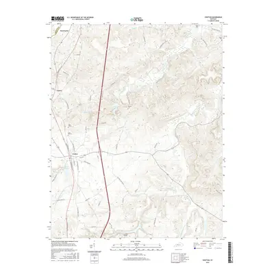 2016 Map of Crofton, 2016 Print